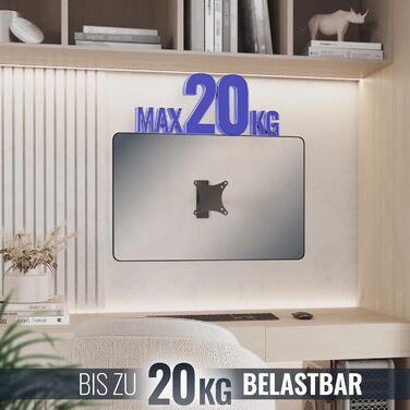 Настінне кріплення для монітора/телевізора RICOO S3911 13-34 дюйми VESA 75x75/100x100 поворотне