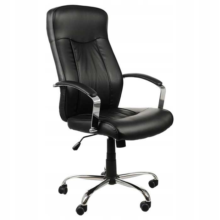 Офісне крісло обертове Stema ZN-9152, чорне, 70x123x70 см
