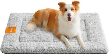 Підстилка для собак та котів Feandrea, 60 x 45 см, сіра, машинне прання, антиковзаюча