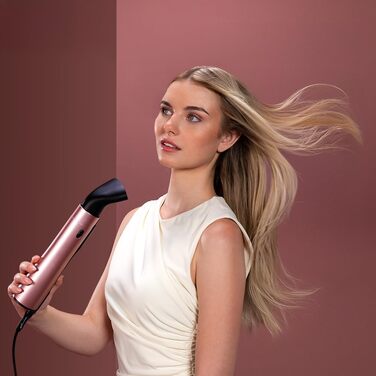 Cecotec AirBrush Gyro Elite: Ротаційна щітка-фен з керамічним покриттям 5в1. 1100W, іонізація, 5 насадок, двостороння ротація, холодна насадка, 3 температурні режими