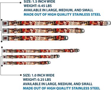 Нашийник для собак Buckle-Down Deadpool Kills Deadpool, L, 3.8 см, універсальний