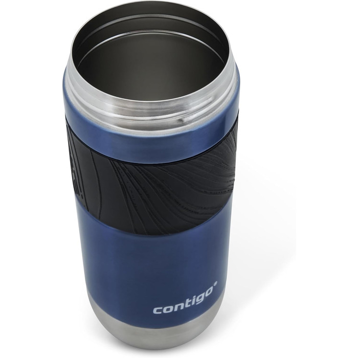 Contigo Byron Snapseal Stainless Steel Travel Mug - Leakproof, Insulated Coffee Cup - 590ml, BPA-Free