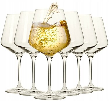 Набір келихів для білого вина Chardonnay Krosno Avant-Garde, 560 мл, 6 шт.