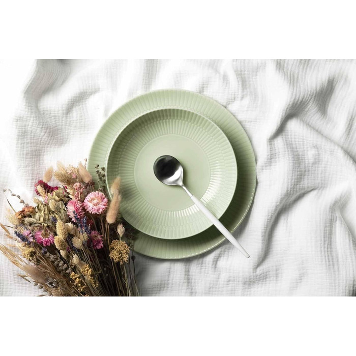 Сервіз Seltmann Weiden Amina, 12-ти частинний, білий (Селадон)