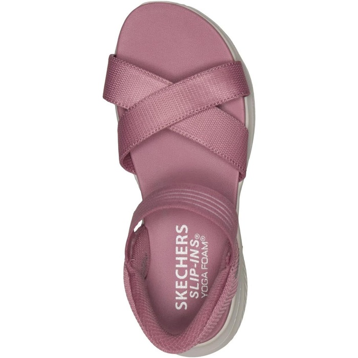 Сандалі жіночі Skechers Ultra Flex 3.0 Never Netter Hands Free Slip-ins 42 EU рожеві з Gore-Tex