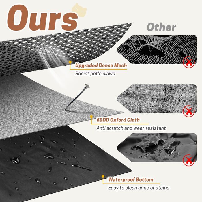 Клітка-манеж для тварин, розкладний загон для кошенят та цуценят, клітка для собак, манеж для цуценят для дому, переносна клітка з сумкою, намет, для відпочинку на природі, кемпінг, розмір L (СІРИЙ, розмір S:)