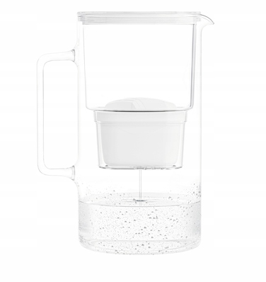 Скляний фільтр-кувшин Wessper D2 BOROSILICATE FF 3л, білий + фільтр