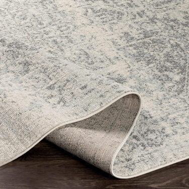 Surya Syracuse Vintage Rug - Oriental Rug for Living Room, Dining Room, Bedroom - Oriental Boho Rug, Short Pile Rug for Easy Care - Large Rug 160x220cm in Grey, 160 x 220 cm (Rectangular)