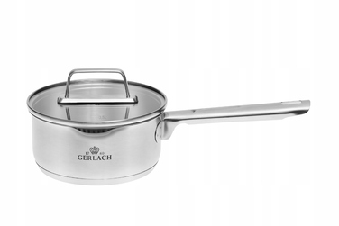 Набір каструль Gerlach Ambiente з нержавіючої сталі, 10 предметів