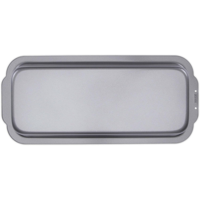 Städter 661264 We love Baking Loaf Pan, Aluminum, Black