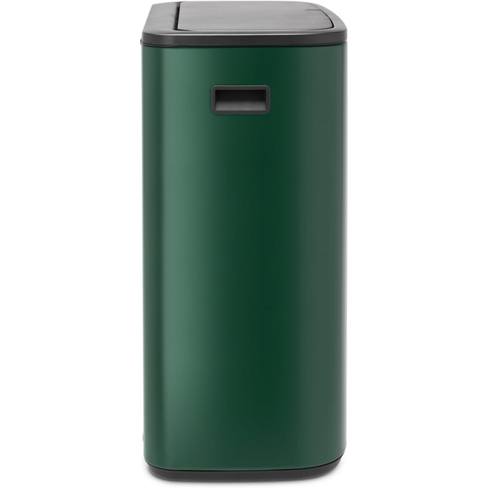 Сміттєвий бак Brabantia білий 60 літрів з внутрішнім відром (Pine Green)
