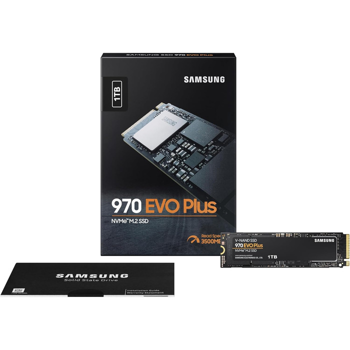 SSD Samsung 970 EVO Plus 1TB NVMe M.2 PCIe 3.0 - для геймінгу та графіки