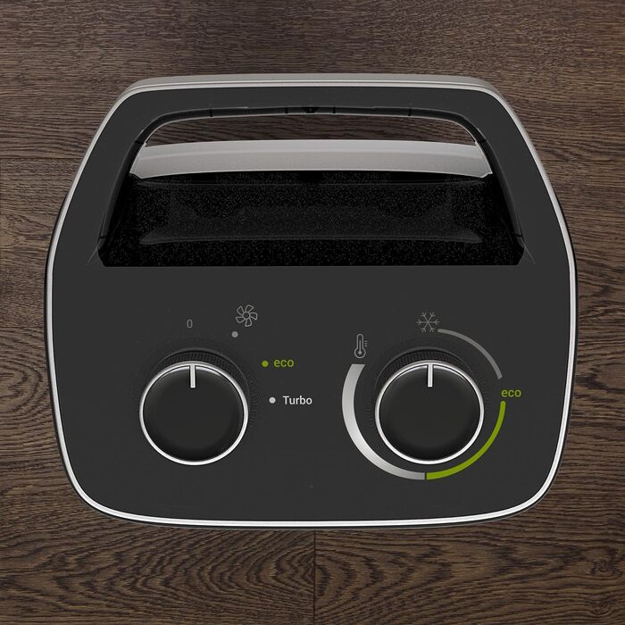 Обігрівач Rowenta Instant Comfort Compact 2000, керамічний, чорний, SO2350F0, A+++, 35 м²