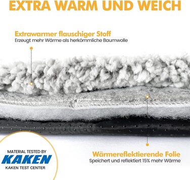 Самогріюча лежанка для котів на підвіконня, 90 x 28 см, сірий (Mora Pets)