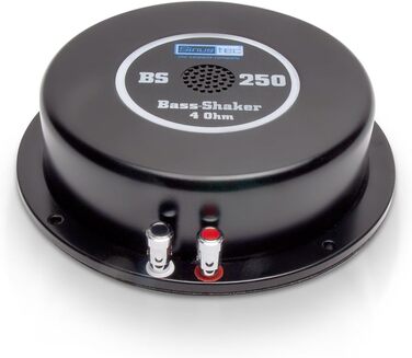 Sinustec BS250 бас-вібратор (бас-памп), 4 Ом, корпусний віброакустичний динамік для сабвуфера, автомобільний