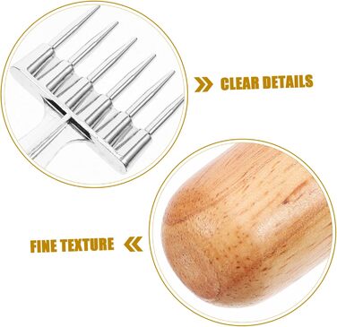5th Ice Crusher Bar Ice Pick Ice Pick Tool Ice Pick for Crushing Ice Breaker Device Metal Breaker Ice Pick Household Bartender Choice Aluminum Alloy Khaki