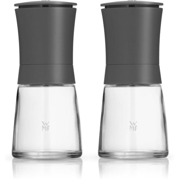 Набір для мелення солі та перцю WMF Trend (2 шт.), сірий, 14 см