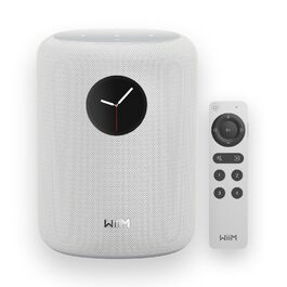 WiiM Sound Smart Speaker: Бездротова колонка Hi-Res 24/192, Wi-Fi 6E, Bluetooth 5.3, AI RoomFit, 100W, білий