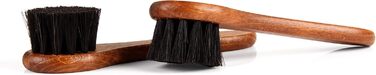Biped 12-Piece Shoe Care Set for Smooth Leather – Wooden Shoe Brushes with Horsehair – Made in Germany – Classic Edition z2604