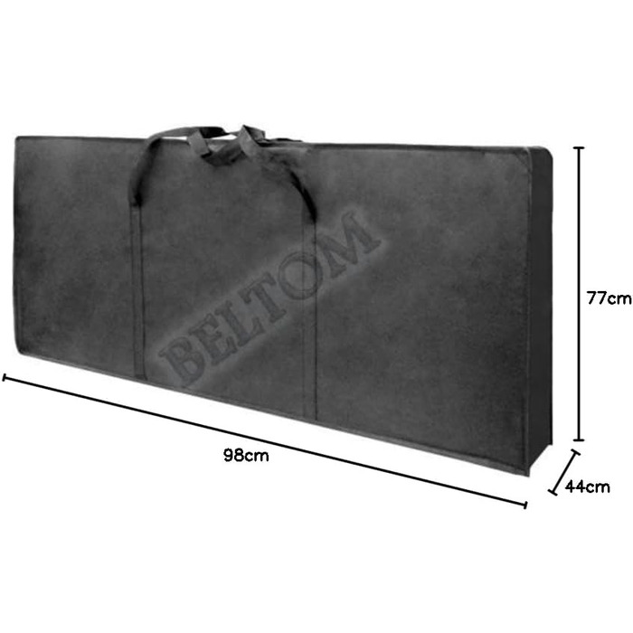 Стіл для манікюру Beltom® 98x77x44 см з висувною шухлядою - білий
