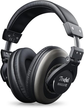 Навушники Teufel Massive: складані, Hi-Fi, чорні