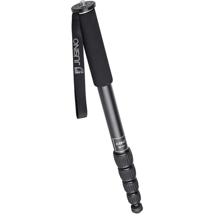 Монопод JUSINO з алюмінію, 5 сегментів, до 162 см, 6 кг, MP-285