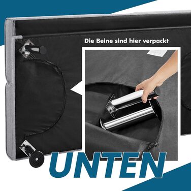 Yaheetech Folding Sleeper Sofa