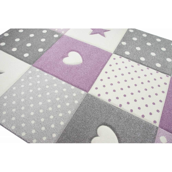 Килим CARPETIA для дитячої кімнати, ігровий, вуличний, синій, 80x150 см