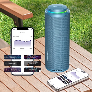 Портативна колонка Tronsmart T8, синя, 40 Вт