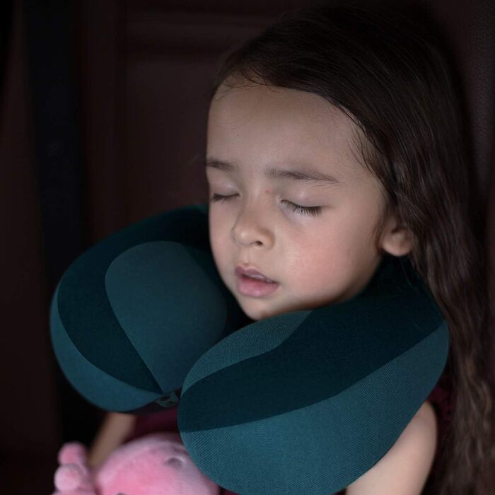 INFANZIA Дитяча подушка для підтримки шиї: комфорт та безпека для малюків (блакитна)
