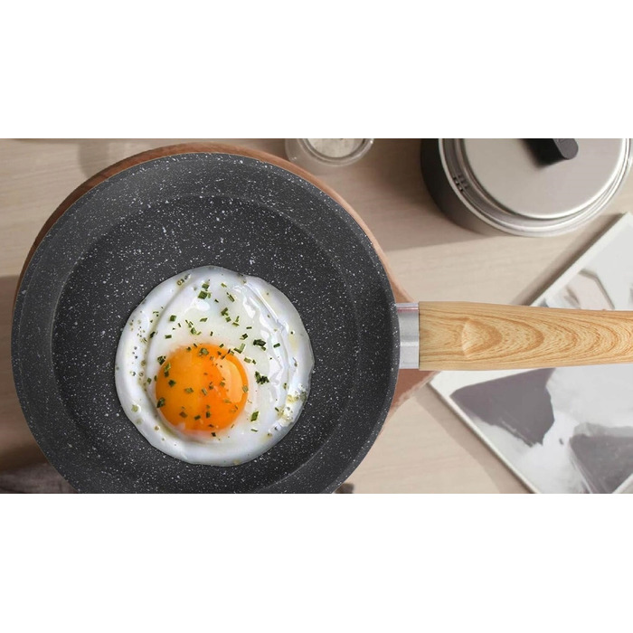 Набір керамічних каструль Kitchen Academy, 12 предметів, сірий, антипригарне покриття