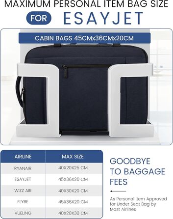 Рюкзак LOVEVOOK для ручної поклажі 45x36x20 см, 30L, для ноутбука 15.6