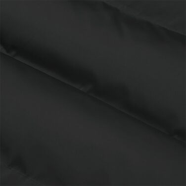 Стьобана жилетка чоловіча Allthemen з коміром-стійкою, спортивна, легка, чорна, XL