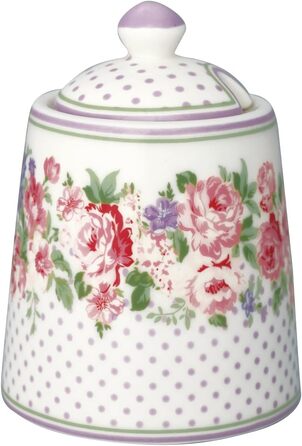 GreenGate - Sugar Pot/Zuckertopf mit Deckel - Rose White