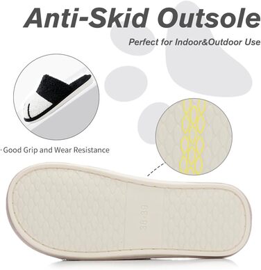 Тапочки зимові жіночі зі славними тваринами, теплі плюшеві, з принтом відбитків лап собак. Чоловічі та жіночі, для дому та вулиці, з антиковзким покриттям. Чорний колір, розмір 38/39 EU