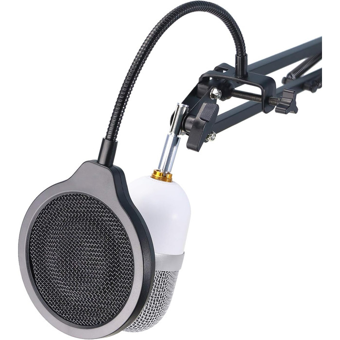 Тримач мікрофона YOUSHARES для Razer Seiren Mini/V3 Mini – професійний шарнірний кріплення з поп-фільтром для геймінгу, стрімінгу та подкастингу