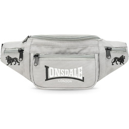 Поясна сумка Lonsdale Hip сірого кольору