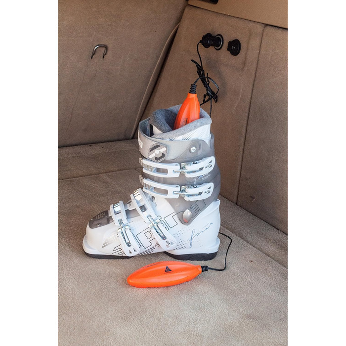 Alpenheat Unisex Circulation UV 12v Shoe Dryer, Orange, One Size EU