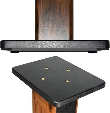 Підставка для акустики Suuiwau з деревною текстурою, універсальна, для домашнього кінотеатру, 60 см