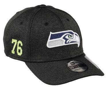 Кепка New Era NFL 39Thirty Seahawks чорна, розмір M-L