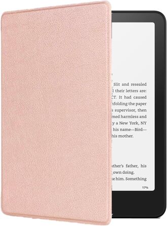 Чохол Flyorigin для Kindle Voyage (2014) з PU шкіри, Smart Sleep/Wake, Rose gold