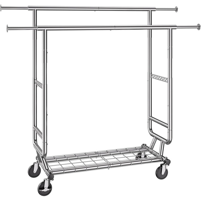 Стійка для одягу VEVOR - міцна чорна конструкція 200 x 1010 x 1510 мм для спальні, гардеробу, передпокою