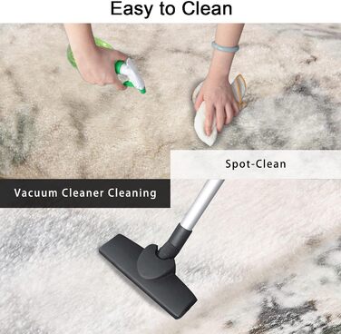 Килимок з коротким ворсом для вітальні: абстрактний дизайн, великий, м'який, неслизький, сірий, декор для вітальні, спальні, їдальні (120x160 см, 200x300 см, прямокутний, бежевий/багатобарвний)