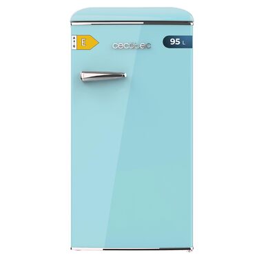 Міні-холодильник Cecotec Bolero CoolMarket TT Origin 110 синій 95л – ретро дизайн, LED-підсвітка, клас E