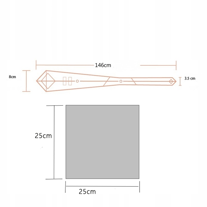 Ексклюзивний чоловічий набір: краватка, кишенкова хустка та затискачі, елегантний золотий