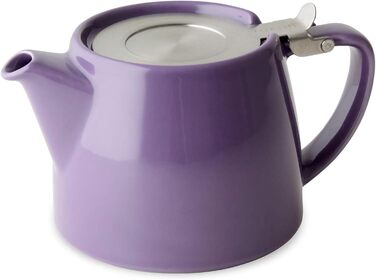Teapot, 510 ml, white (Purple)