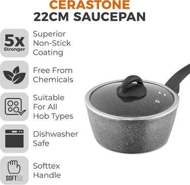 TOWER T81218, ceramic, s, Graphite (3.1 Litre)