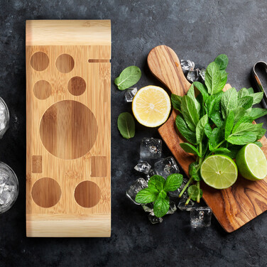 Relaxdays 11-Piece Cocktail Set, Stainless Steel
