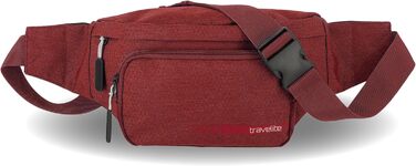 Поясна сумка Travelite Kick Off: 30 см, 5 л, червона - для подорожей та спорту