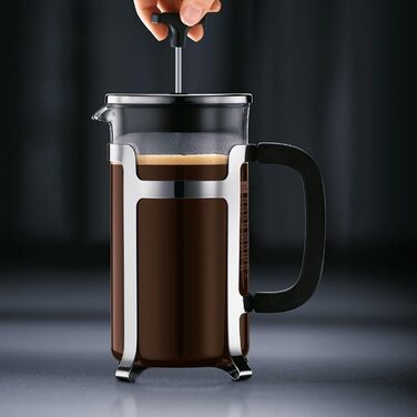 Bodum Jesper: Френч-прес для кави, 1 л, з нержавіючої сталі
